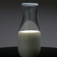 Grassfed Milk, Shop With The Doc, photo of bottle of milk