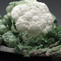 High Fiber Cruciferous Veggies, Shop With The Doc, photo of cauliflower